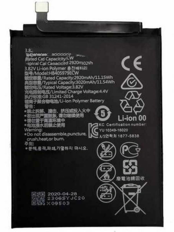 Huawei Uyumlu Y5 2019 Batarya Hb405979ecw