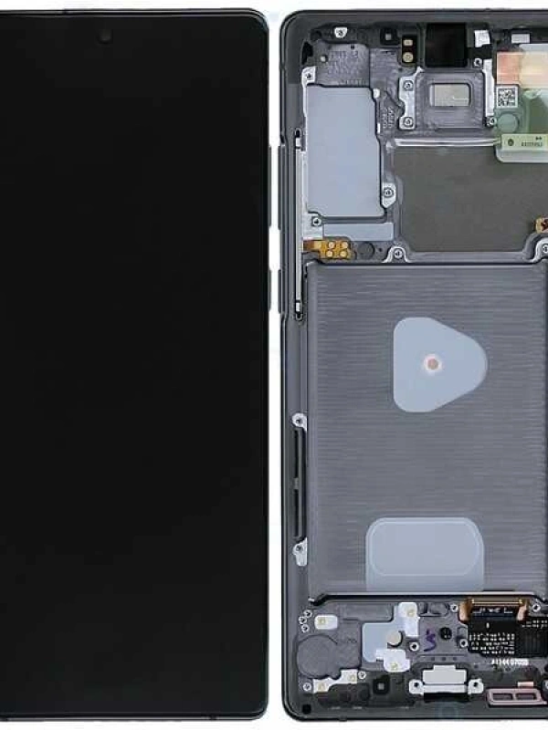 Samsung Uyumlu Galaxy Note 20 5g N981 Lcd Ekran Siyah Servis Gh82-23495a