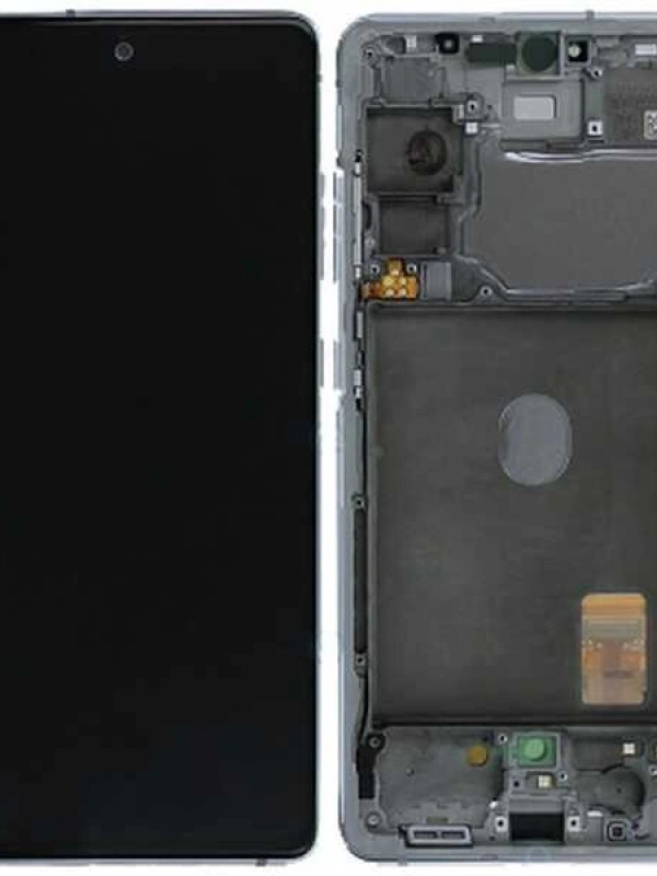 Samsung Uyumlu Galaxy S20 Fe Fan Edition G780 Lcd Ekran Beyaz Servis Gh82-24219b