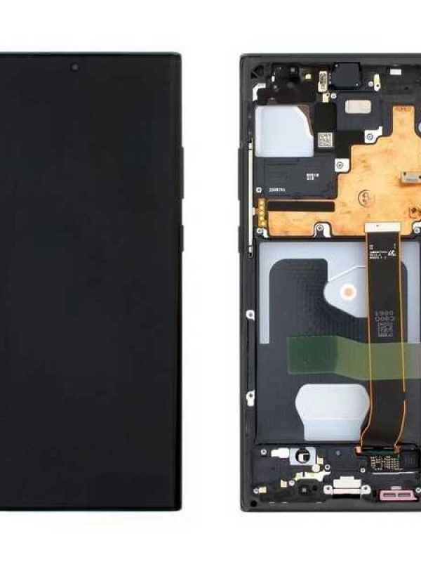 Samsung Uyumlu Galaxy Note 20 Ultra N986 Lcd Ekran Siyah Servis Gh82-23596a