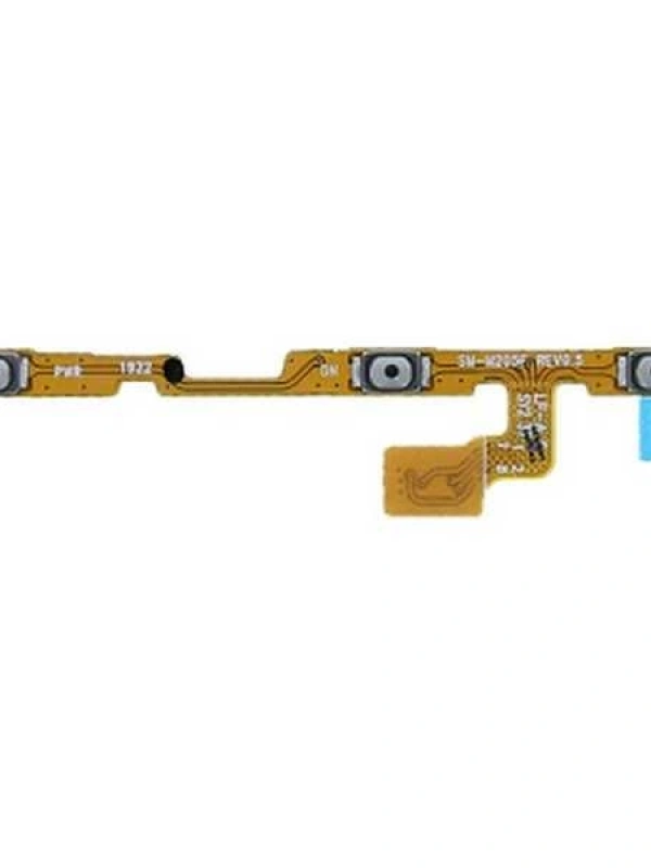 Samsung Uyumlu Galaxy M20 M205 On Off Power Yan Ses Filmi Flex