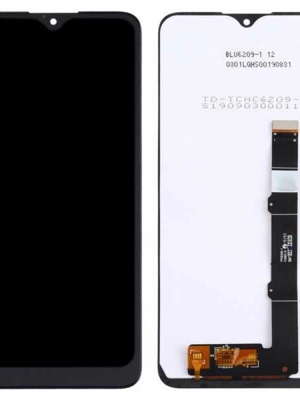 Alcatel Uyumlu 1s 2020 Ot-5028d Lcd Ekran Siyah Çıtasız