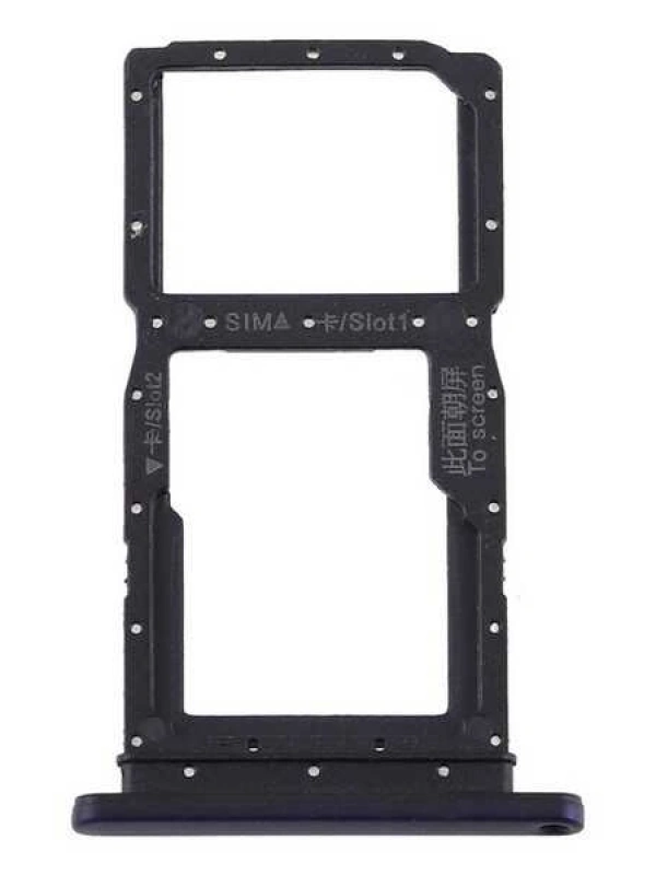 Huawei Uyumlu Y9s Sim Kart Tepsisi Siyah