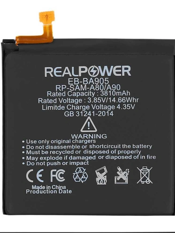 RealPower Samsung Uyumlu Galaxy A80 A805 Batarya 3810mah