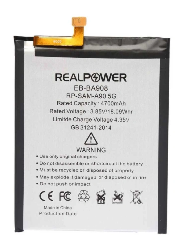 RealPower Samsung Uyumlu Galaxy A90 5g A908 Batarya 4700mah