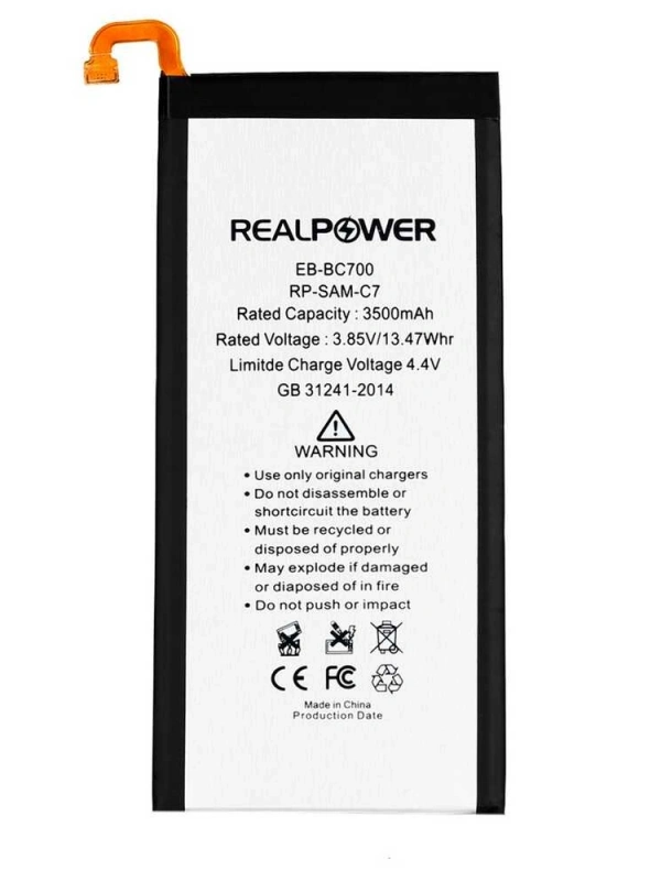 RealPower Samsung Uyumlu Galaxy C7 C7000 Batarya 3500mah
