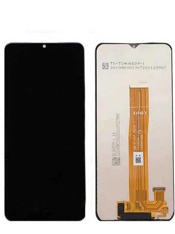 Samsung Uyumlu Galaxy A12 A125 Lcd Ekran Siyah Hk Servis Çıtasız