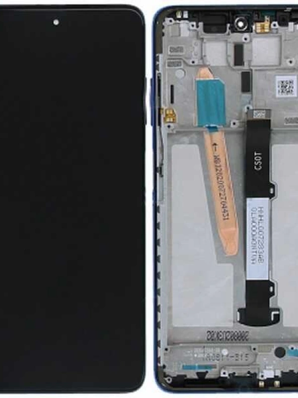 Xiaomi Uyumlu poco X3 Lcd Ekran Mavi Çıtalı Servis