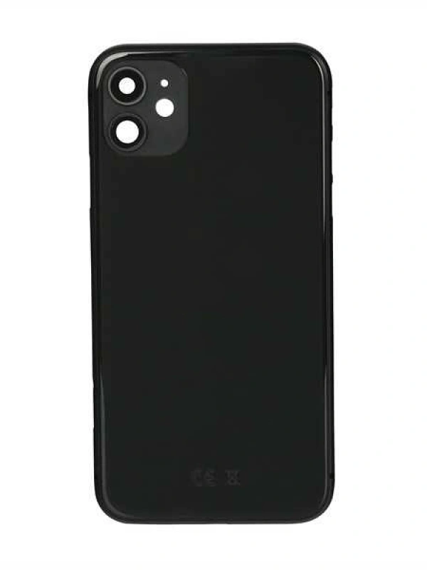 Apple Uyumlu iPhone 11 Kasa Kapak Siyah Boş