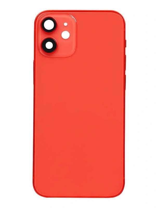 Apple Uyumlu iPhone 11 Kasa Kapak Kırmızı Dolu