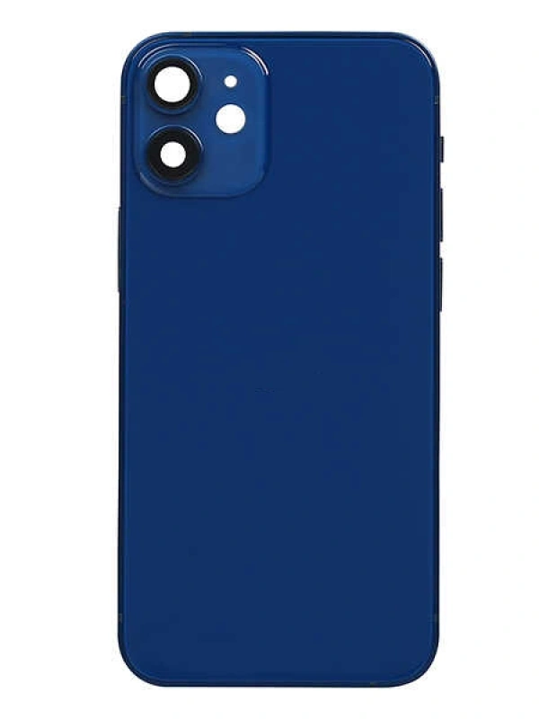 Apple Uyumlu iPhone 11 Kasa Kapak Mavi Dolu