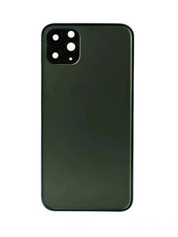 Apple Uyumlu iPhone 11 Pro Max Kasa Kapak Yeşil Boş