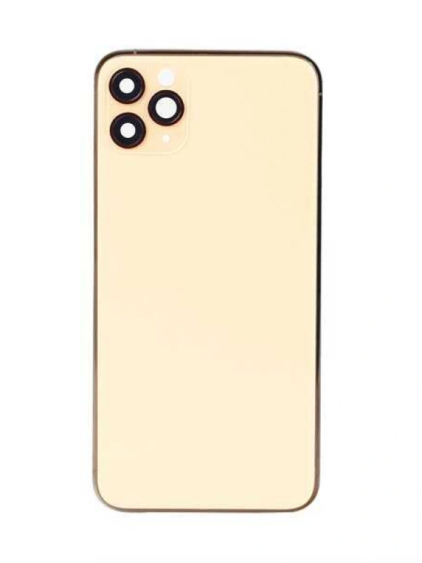 Apple Uyumlu iPhone 11 Pro Max Kasa Kapak Gold Boş