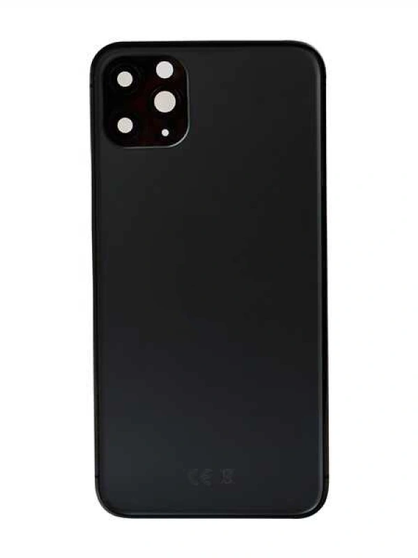 Apple Uyumlu iPhone 11 Pro Max Kasa Kapak Siyah Boş