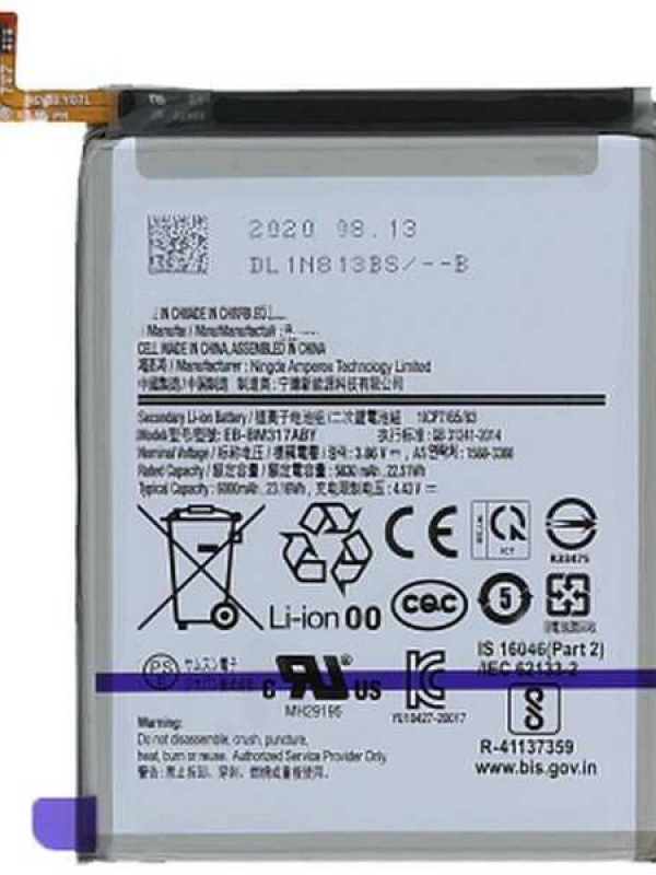 Samsung Uyumlu Galaxy M31 M315 Batarya Eb-bm317aby