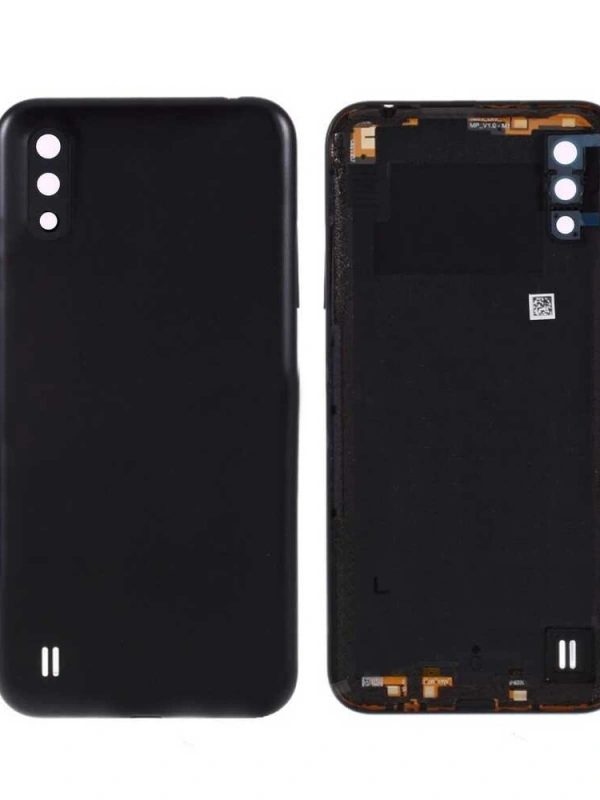 Samsung Uyumlu Galaxy A01 A015 Kasa Kapak Siyah Çıtasız