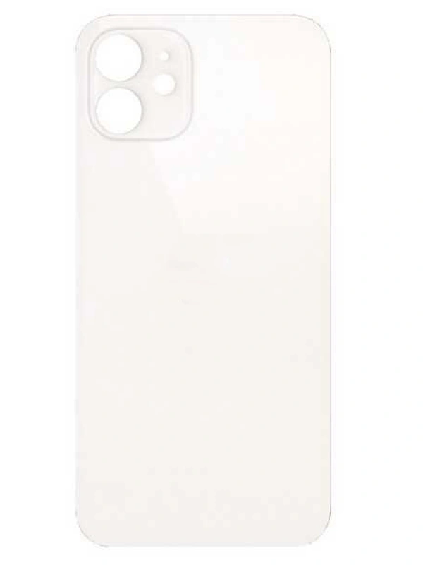 Apple Uyumlu iPhone 12 Arka Kapak Beyaz