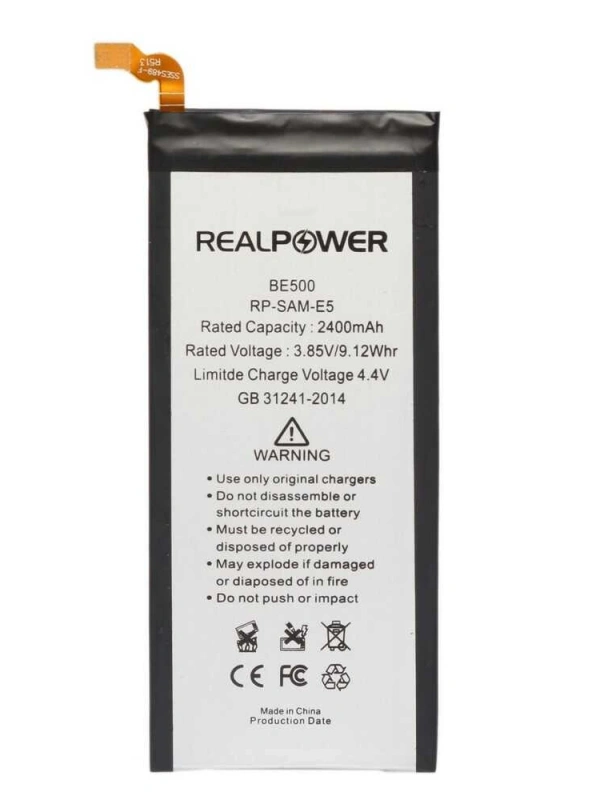 RealPower Samsung Uyumlu Galaxy E5 E500 Batarya 2400mah
