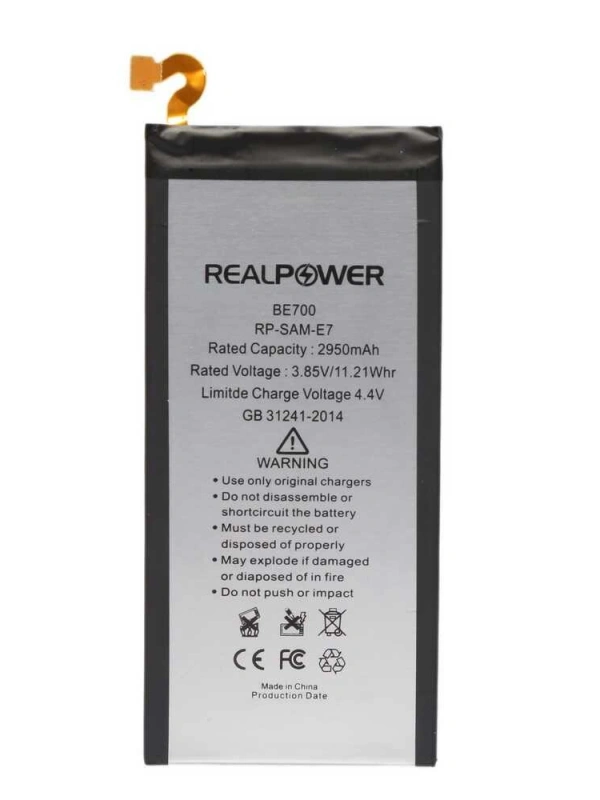 RealPower Samsung Uyumlu Galaxy E7 E700 Batarya 2950mah
