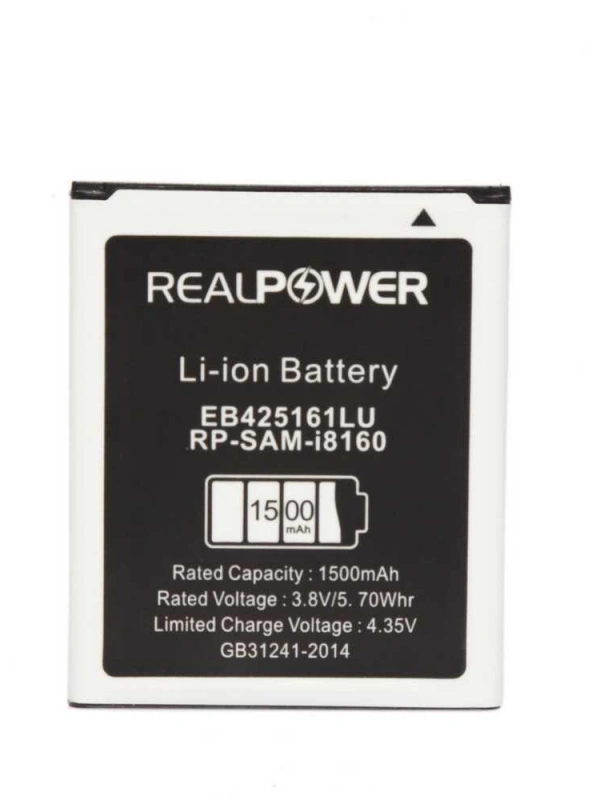 RealPower Samsung Uyumlu Galaxy Ace 2 I8160 Batarya 1500mah