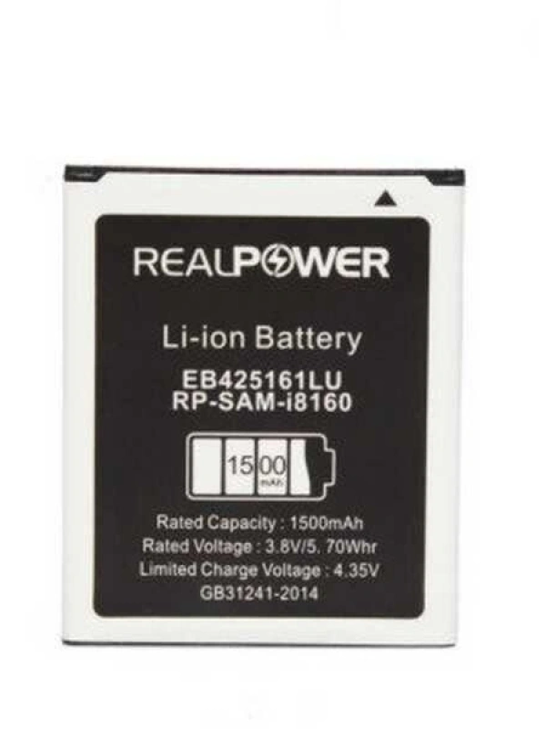 RealPower Samsung Uyumlu Galaxy S7560 S7562 Batarya 1500mah