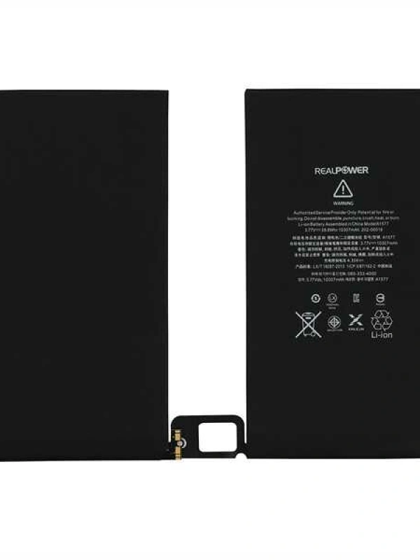 RealPower Apple Uyumlu iPad Pro 1 12.9 Batarya 10307mah