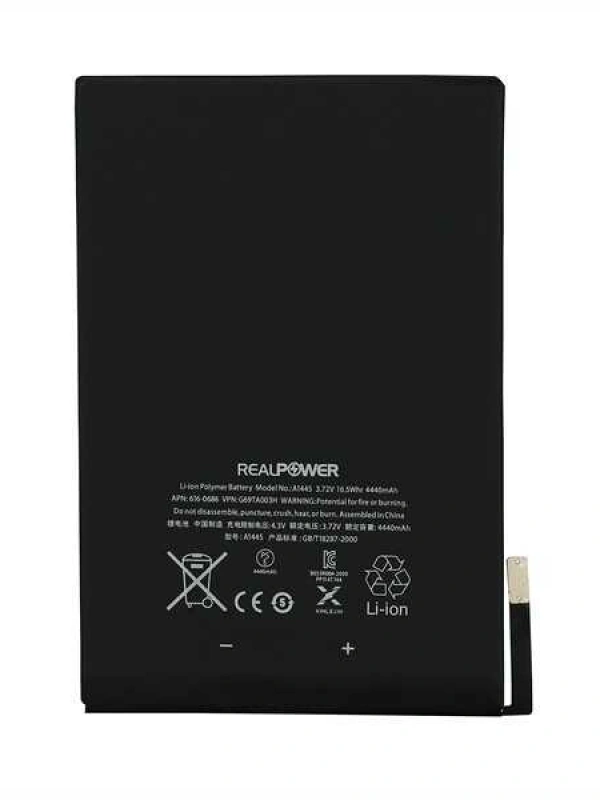 RealPower Apple Uyumlu iPad Mini Batarya 4440mah