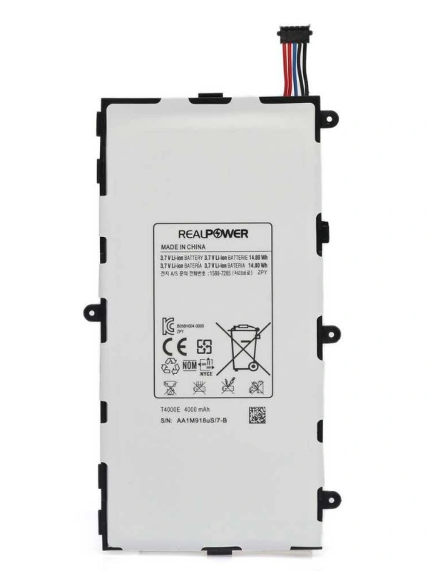 RealPower Samsung Uyumlu Galaxy Tab 3 P3200 T210 Batarya 4000mah