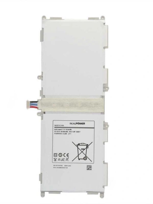 RealPower Samsung Uyumlu Galaxy Tab 4 T530 Batarya 6800mah