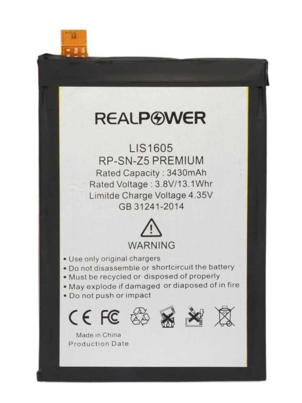 RealPower Sony Uyumlu Xperia Z5 Premium Batarya 3430mah
