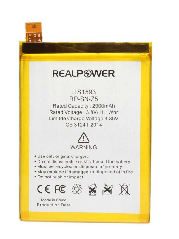 RealPower Sony Uyumlu Xperia Z5 Batarya 2900mah