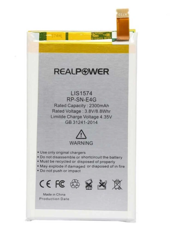 RealPower Sony Uyumlu Xperia E4g E2003 Batarya 2300mah