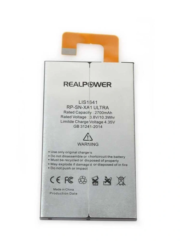 RealPower Sony Uyumlu Xperia Xa1 Ultra Batarya 2700mah