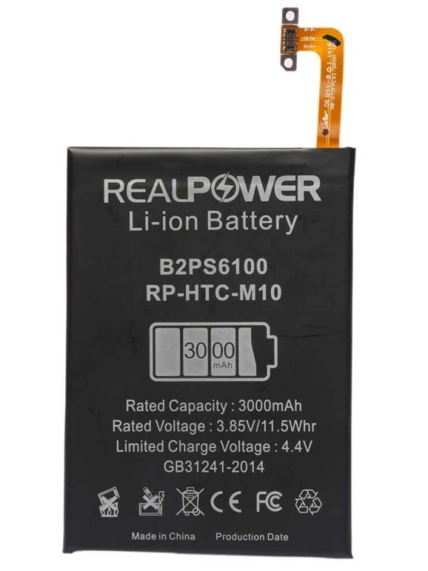 RealPower Htc Uyumlu One M10 Batarya 3000mah