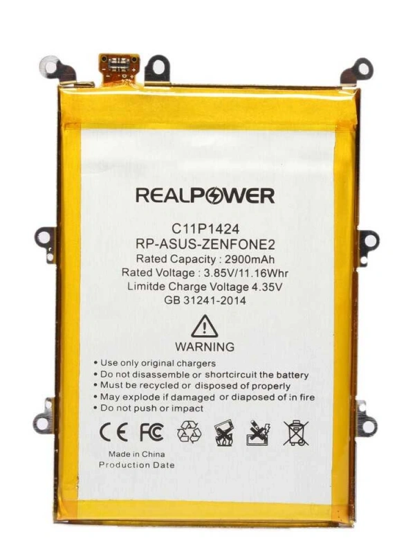 RealPower Asus Uyumlu Zenfone 2 Batarya