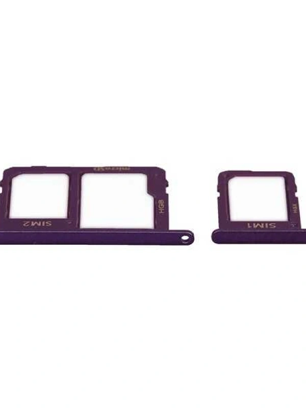 Samsung Uyumlu Galaxy J4 J400 Sim Kart Tepsisi Violet