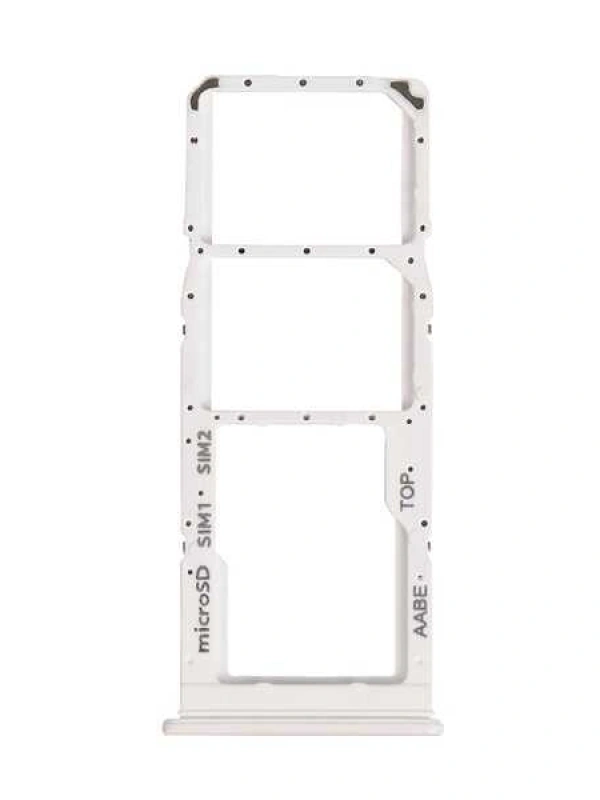 Samsung Uyumlu Galaxy A12 A125 Sim Kart Tepsisi Beyaz