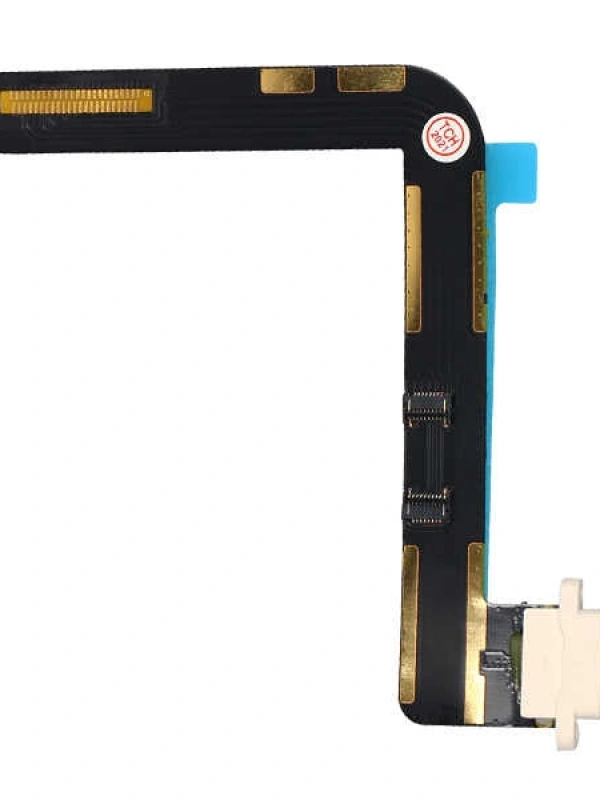 Apple Uyumlu iPad 7 10.2 Şarj Soket Filmi Flex Beyaz