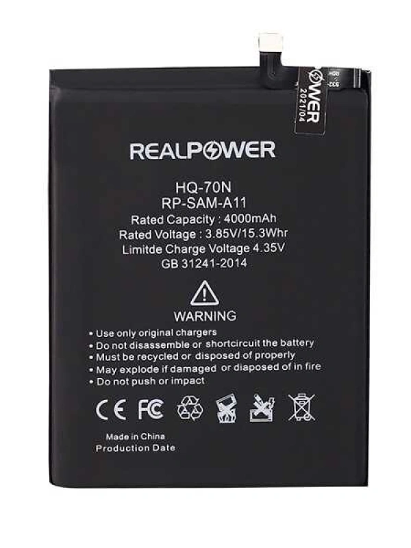 RealPower Samsung Uyumlu Galaxy A11 A115 Batarya 4000mah