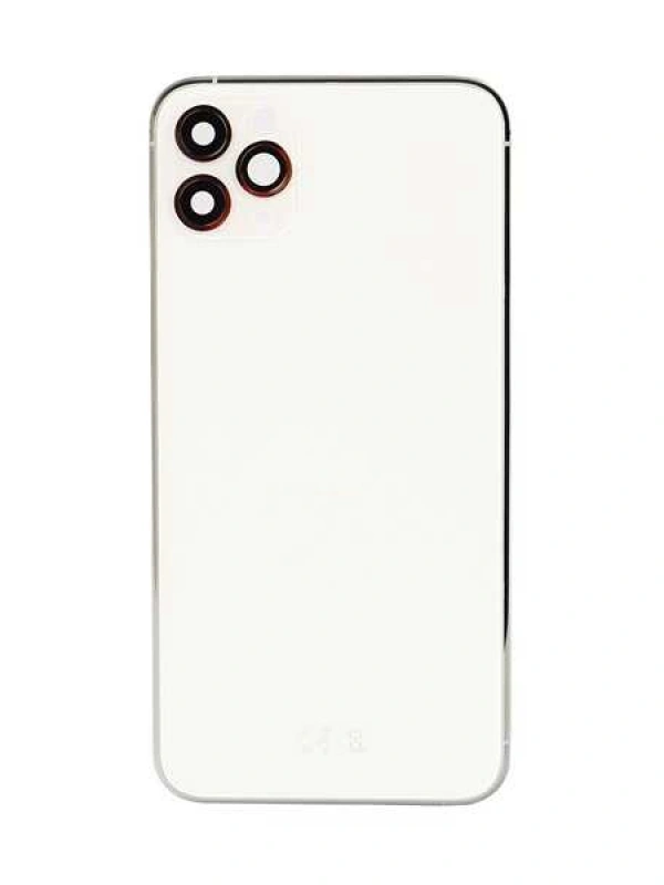 Apple Uyumlu iPhone 11 Pro Max Kasa Kapak Beyaz Boş