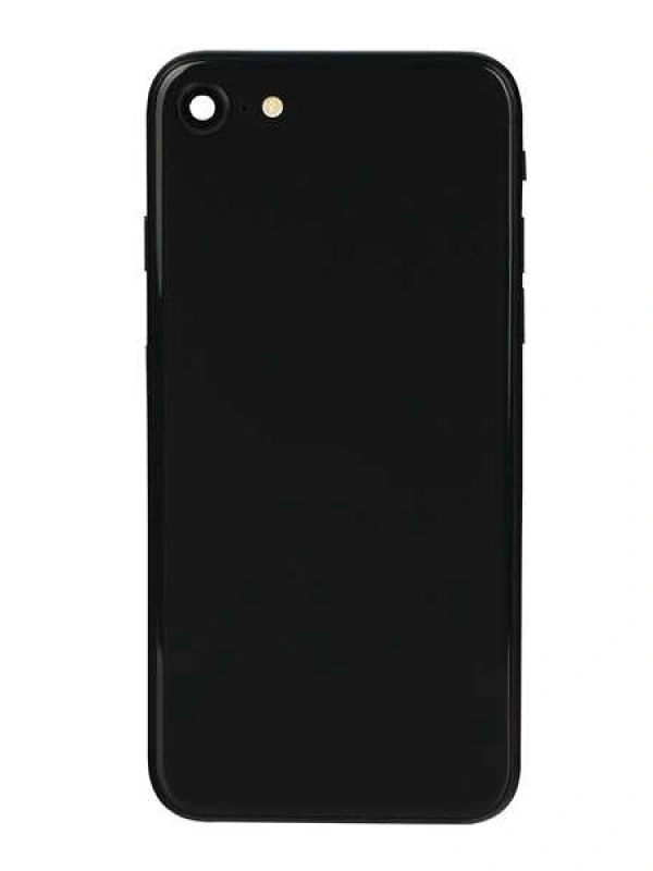 Apple Uyumlu iPhone Se 2020 Kasa Kapak Siyah Dolu