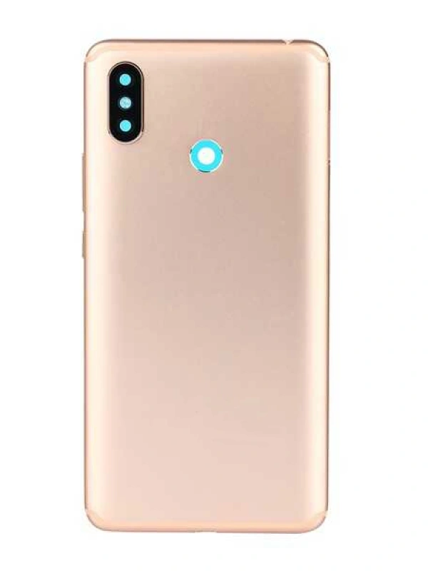Xiaomi Uyumlu Mi Max 3 Kasa Kapak Gold Çıtalı