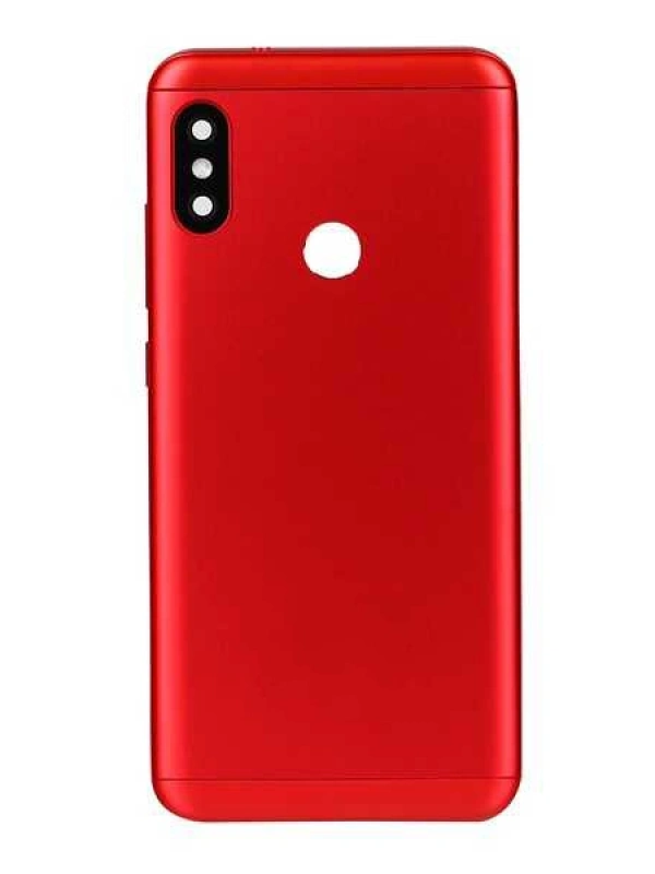 Xiaomi Uyumlu Mi A2 Lite Kasa Kapak Kırmızı