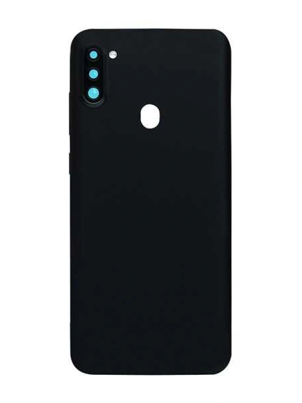 Samsung Uyumlu Galaxy M11 M115 Kasa Kapak Siyah Çıtasız