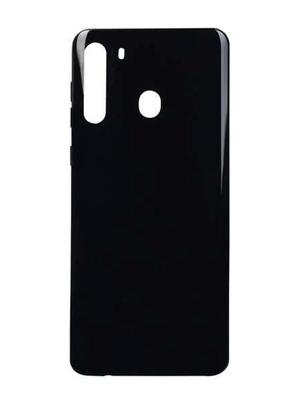 Samsung Uyumlu Galaxy A21 A215 Kasa Kapak Siyah Çıtasız