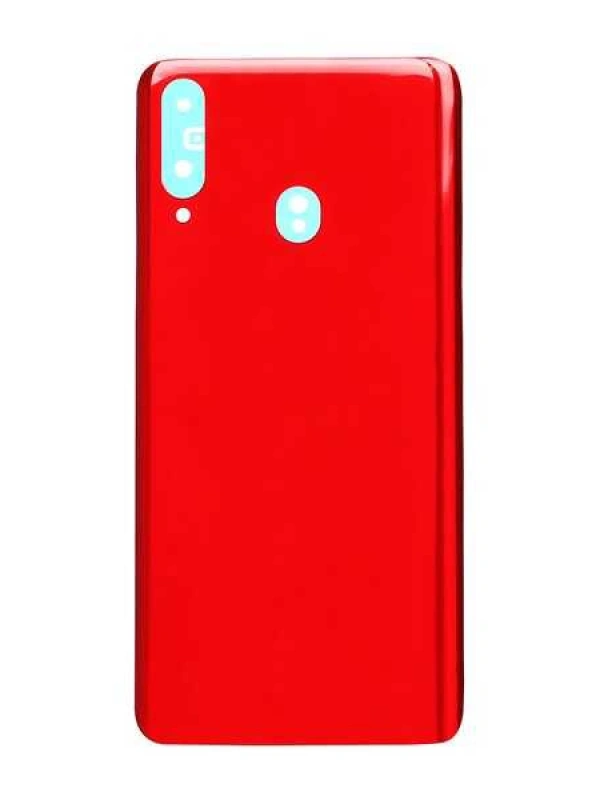 Samsung Uyumlu Galaxy A20s A207 Arka Kapak Kırmızı