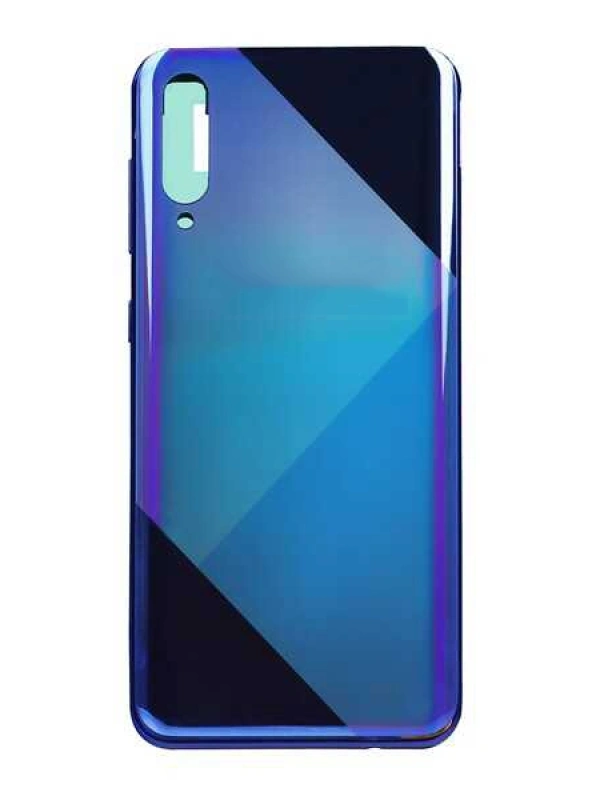 Samsung Uyumlu Galaxy A50s A507 Kasa Kapak Mavi Çıtasız