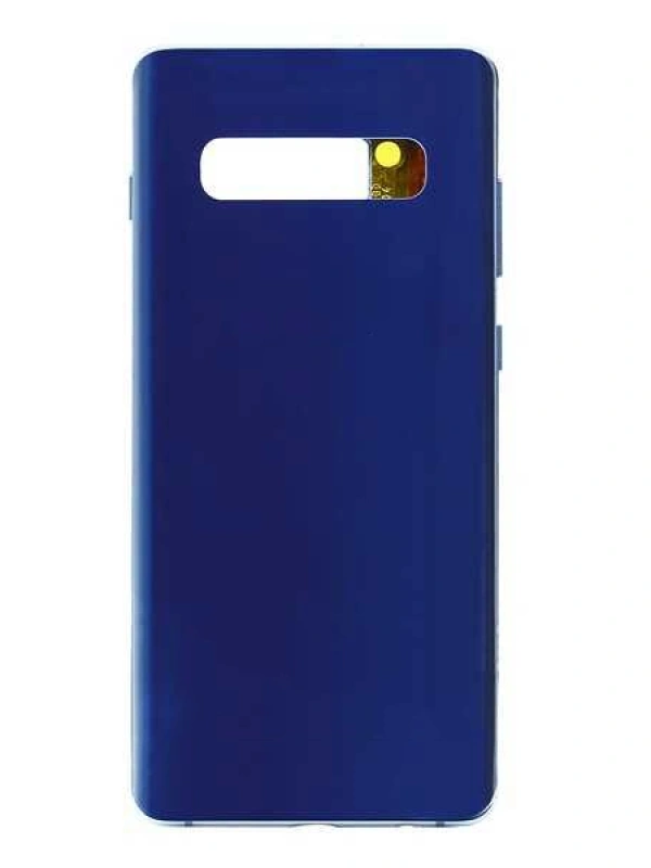 Samsung Uyumlu Galaxy S10 Plus G975 Kasa Kapak Mavi Çıtalı