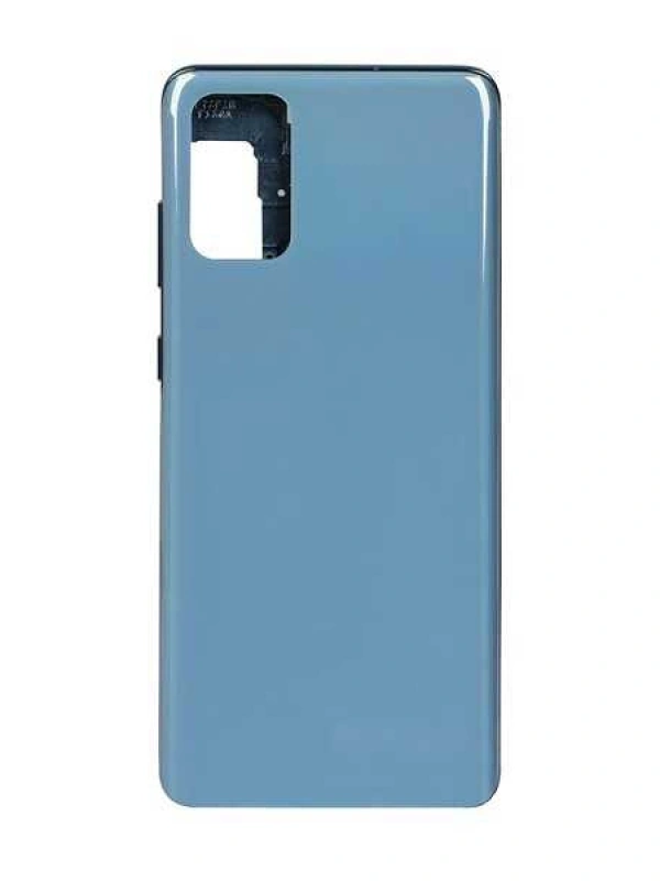 Samsung Uyumlu Galaxy S20 Plus G985 Kasa Kapak Mavi Çıtalı