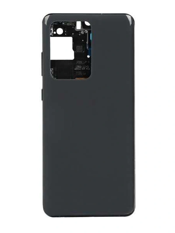 Samsung Uyumlu Galaxy S20 Ultra G988 Kasa Kapak Silver Çıtalı